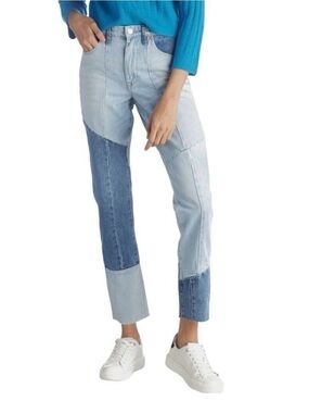 Blank NYC Brand New With Tags The Lexington Patchwork Jeans